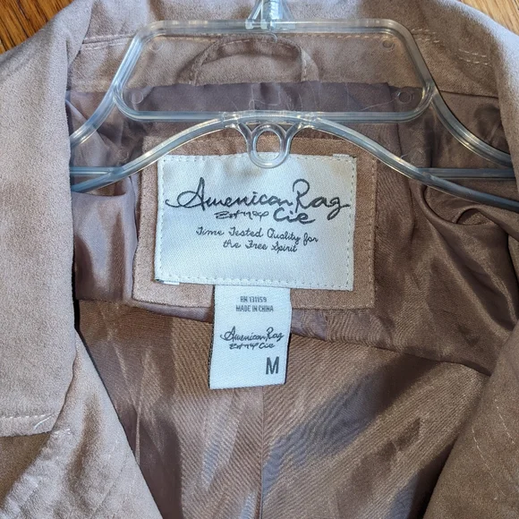 Faux Suede Moto Jacket - Picture 2 of 5